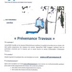 ERDF - Service Prévenance travaux
