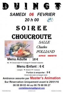 affiche choucroute CDFD 2016