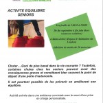 ATELIERS D'ÉQUILIBRE POUR SENIORS