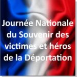 Journée Nationale du Souvenir des victimes et héros de la Déportation