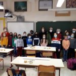 Moment festif pour nos petits écoliers avec le club des Lacustres.