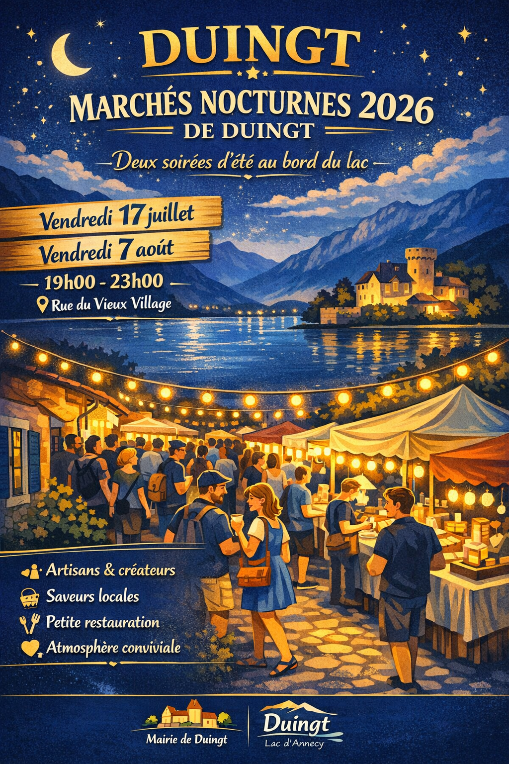 Affiche Marche été 2026